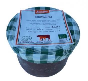 Blutwurst 210 g Johannshof